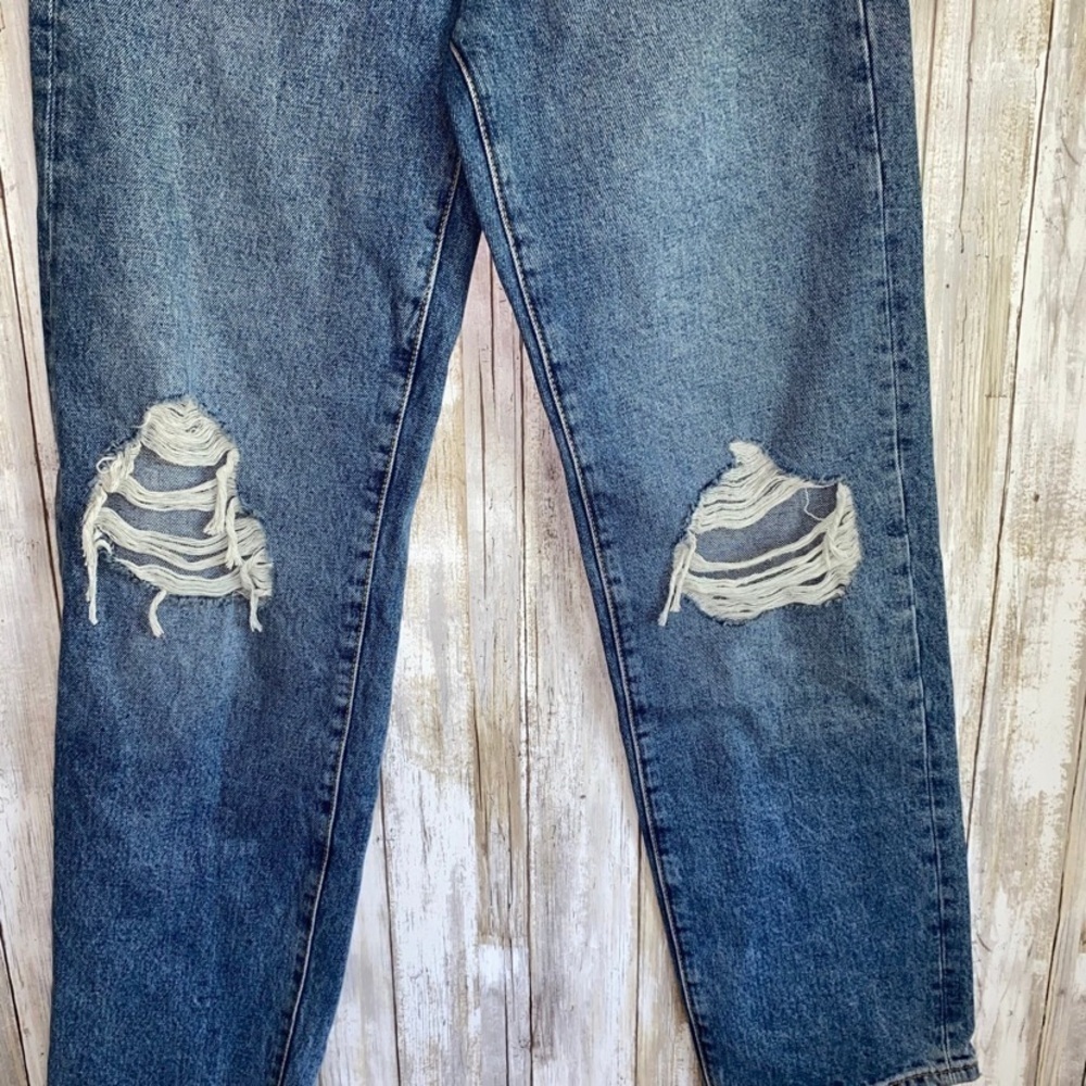 👖 NWT Lovers + Friends Ryan High Rise Straight Jeans – Size 25 - Picture 4 of 12